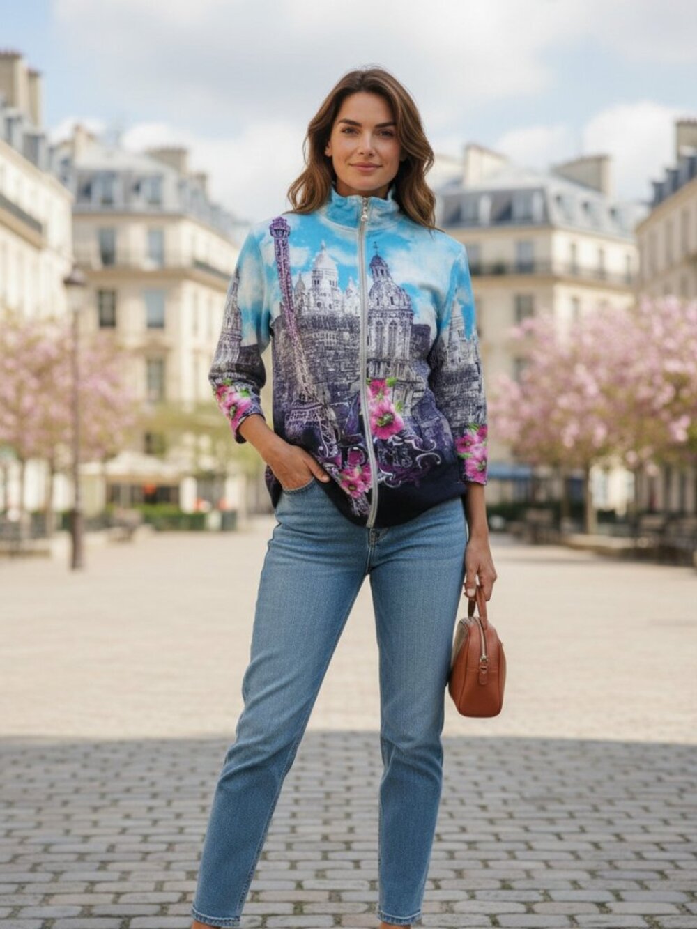 Onque Casual Woman's Jacket Size Medium